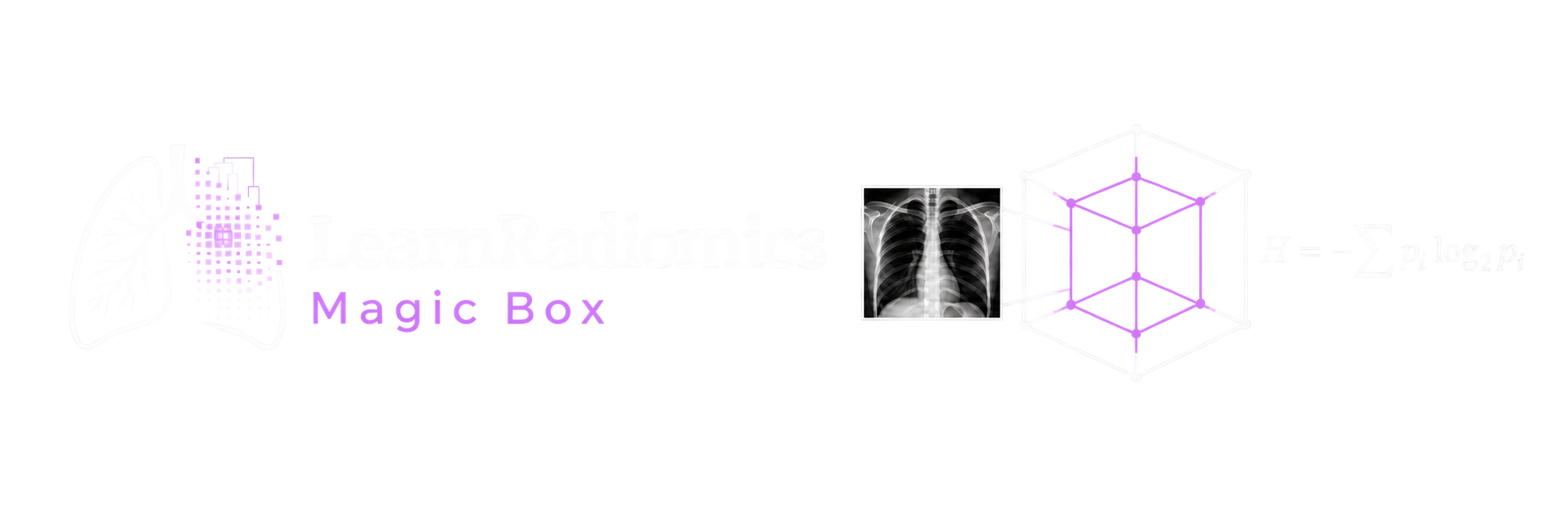 LearnRadiomics Magic Box: radiografía, hipercubo y entropía
